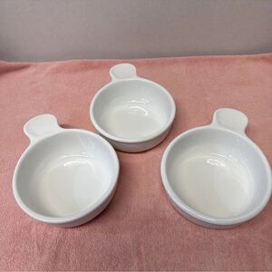 Corningware French White Vintage Grab It Bowls Set of 3